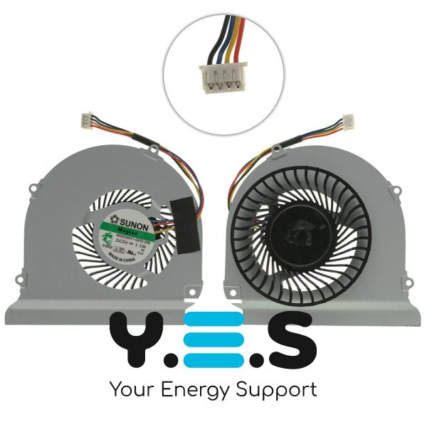 Вентилятор (кулер) Dell Latitude E6440, 4pin, 0VTNGR/KSB06105HB/MF60090V1 Original