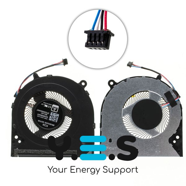 Вентилятор (кулер) HP 14-CM/CK/CF/DK/MA, 4-pin, L23189-001 Original