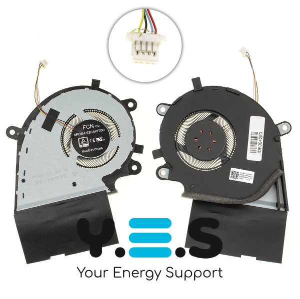 Вентилятор (кулер) CPU 12V для ноутбука ASUS G712LW/G731GW/G732LW Original