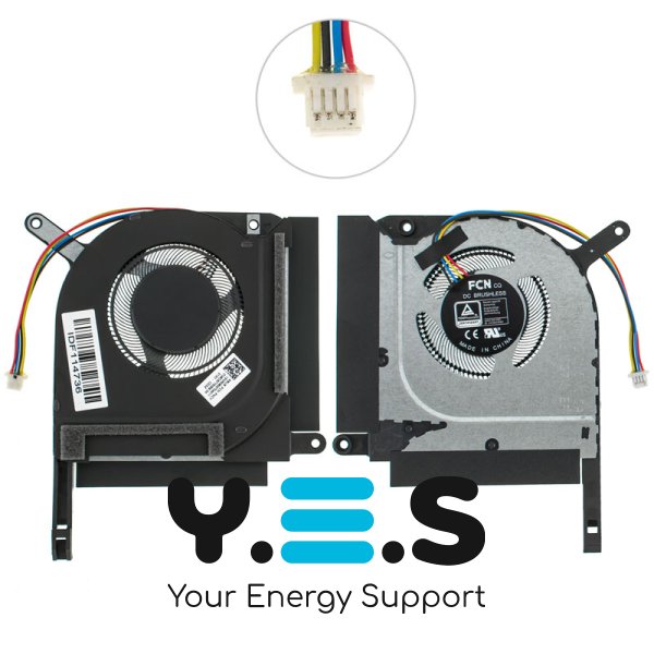 Вентилятор VGA для ноутбука ASUS TUF A15 FA506QM / FA706QM 5V 13NR0600T04011 Original