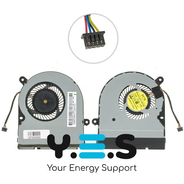 Кулер (вентилятор) для ASUS TP300LA/LD/LJ/UA FCN DFS501105PR0T Original