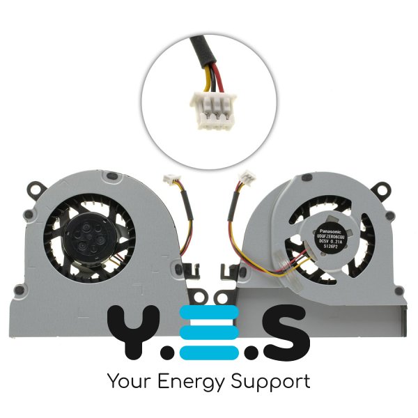 Вентилятор (кулер) 3pin для Lenovo ThinkPad X130e/X131e/X140e/E130/E135/E145 Original