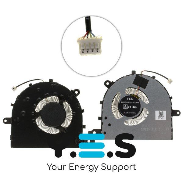 Вентилятор (кулер) для ноутбука Lenovo IdeaPad 5 15IIL05/15ARE05, 5F10S13906 Original