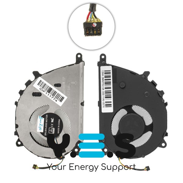 Вентилятор (кулер) для ASUS ZenBook UX325JA/UA, UX425JA/UA DFS5K12214161N Original