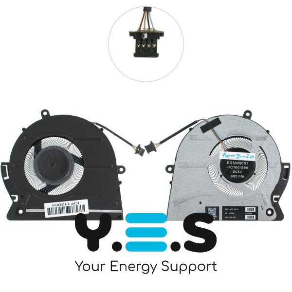 Вентилятор (кулер) CPU для ноутбука HP Envy 17-ch, сумісн. 17-ch0000/17-ch1000 Original
Сумісні моделі: HP Envy 17-ch0000, HP Envy 17-ch1000.