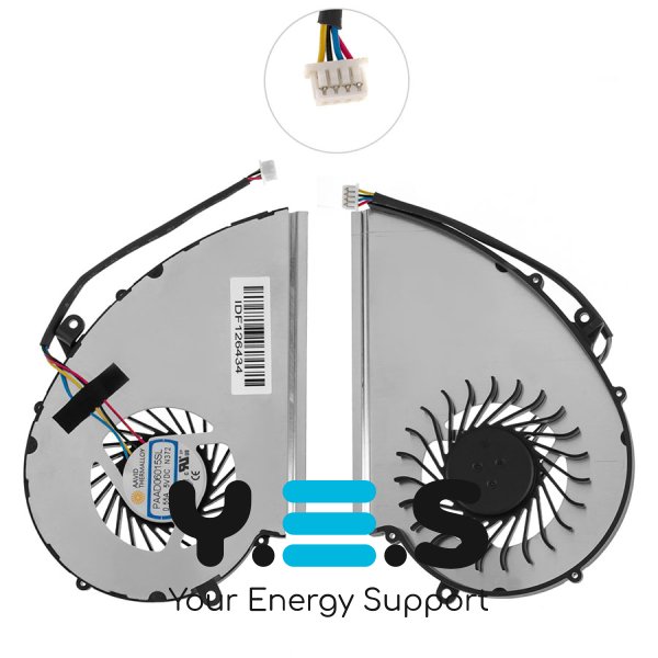 Вентилятор (кулер) для ноутбуків MSI GE72VR/GP72VR/GP72MVR/GL72VR Original
