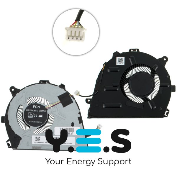 Кулер LENOVO IdeaPad 5 14ITL05, 12V, 5F10Y88608 (сумісн. 14ITL05) Original