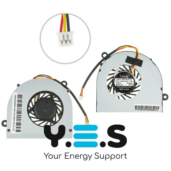 Уцінка: кулер MSI GE620 v2/CR650/FX600/FX610/FX603/FX620 E33-0800220-F05, зламане вухо