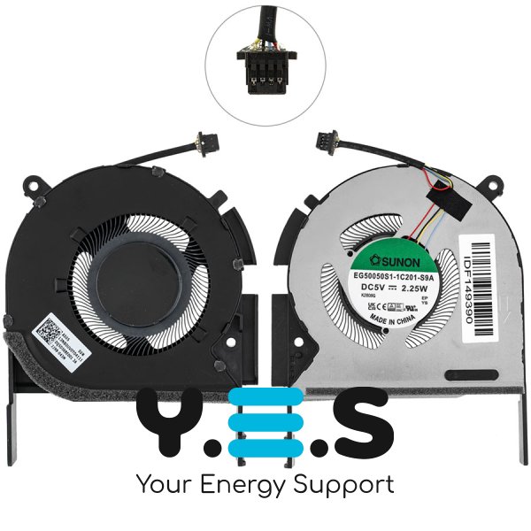 Вентилятор (кулер) CPU для ASUS VivoBook PRO KM3500QA/M3500QA/M7600QA/S3500QA 13NB0UV0T04011 Original