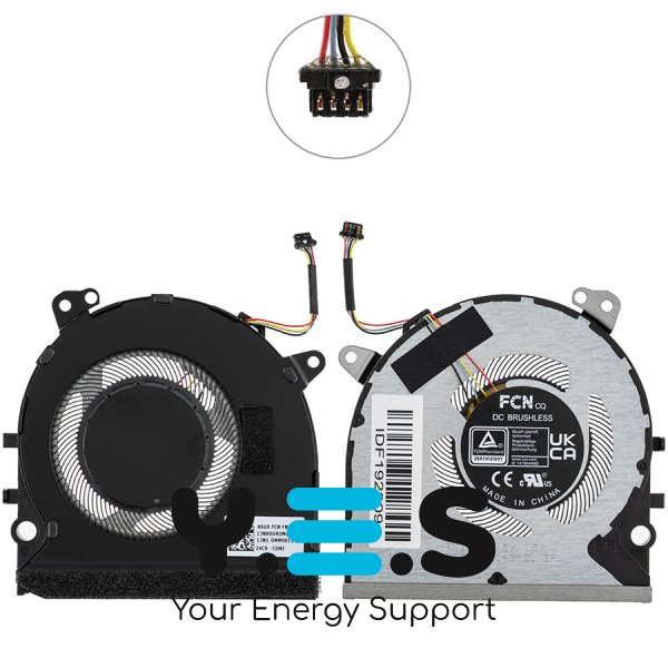 Вентилятор (кулер) ASUS ZenBook 14X OLED UX5401EA/UX5401QA, 13NB0UR0M09021 Original