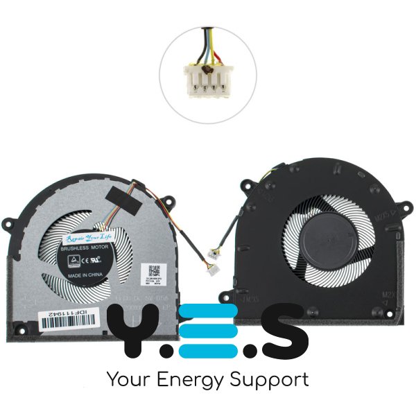 Вентилятор (GPU) для Lenovo Legion Y540-17IRH, 5F10S13888, кулер Original