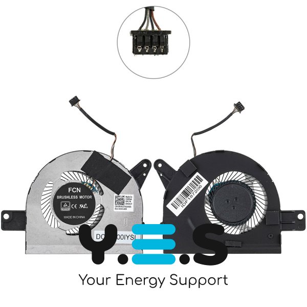 Вентилятор (кулер) для Dell Latitude 5580/5590, 09VK27, EG50050S1-CA90-S9A Original
