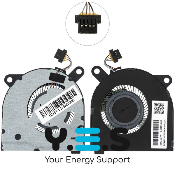 HP Pavilion 13-an кулер (вентилятор) L41283-001, сумісний з 13-an, 13-an0xxx Original