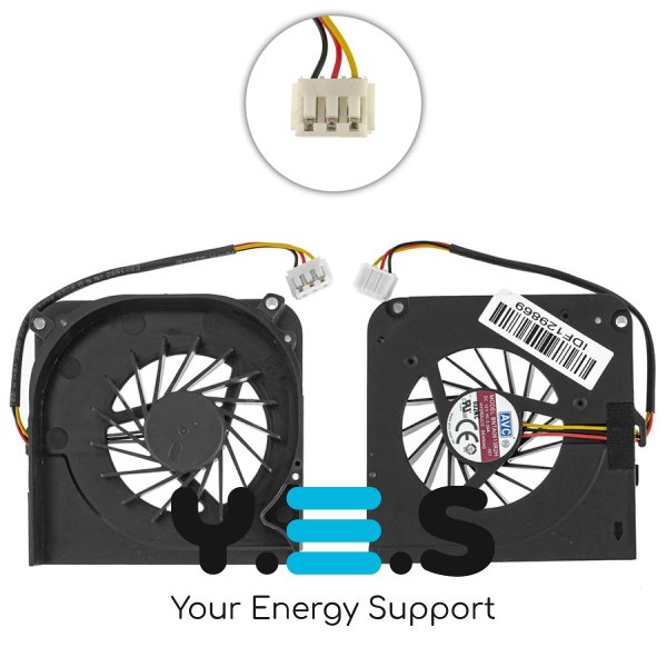 Вентилятор MSI Wind Top AE1900 BNTA0613R2H, DC 12V 0.24A для AE1900 Original