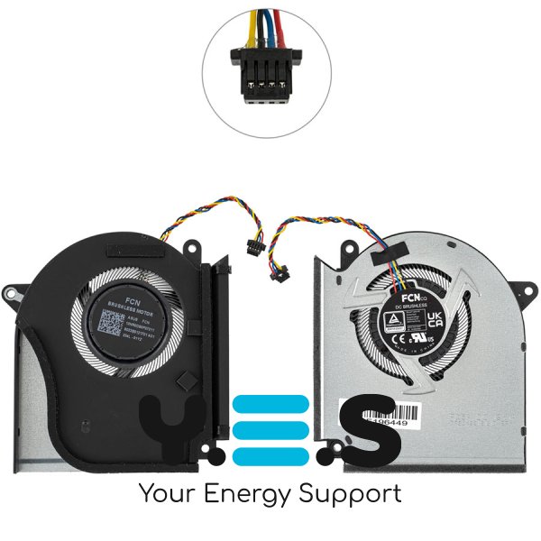 Вентилятор CPU 12V для ноутбука ASUS ROG Strix G16 G614JV (13NR0D90P07011) Original