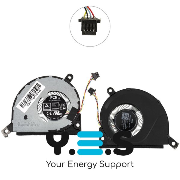 Вентилятор VRAM для ноутбука ASUS ROG Strix G16 G614JV, p/n 13NR0D90P09011 Original