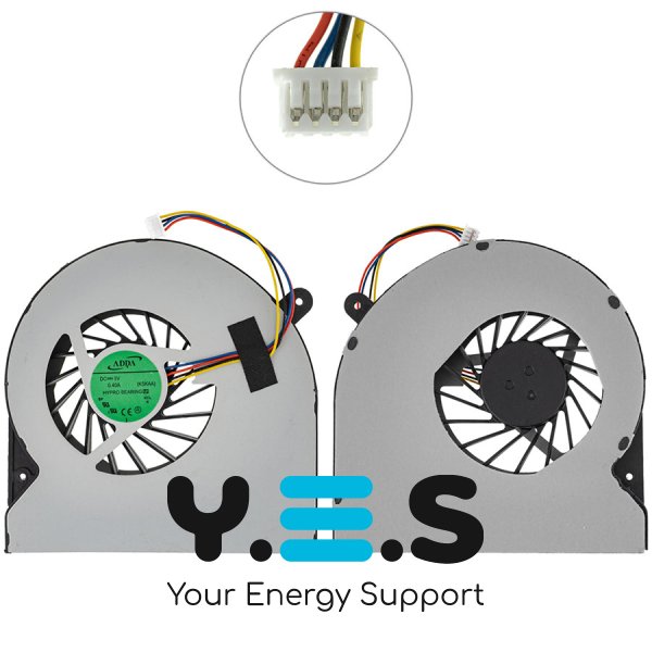 Уцінка: вентилятор (GPU) ASUS G750JS 5V, кулер 13NB04M1P01011, злом. вухо