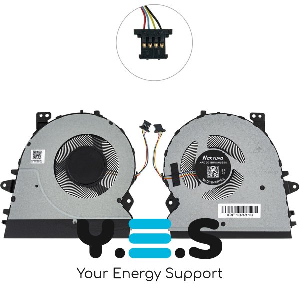 Кулер (вентилятор) для ноутбука ASUS ZenBook 14 UX431FA/FN/FL, 13NB0MB0P01011