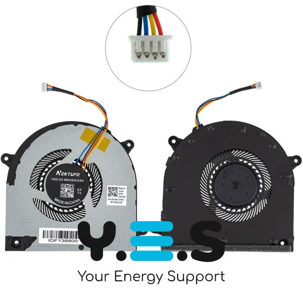 Кулер GPU для ноутбука Lenovo Legion Y540-17IRH, вентилятор 5F10S13888
Сумісні моделі: Lenovo Legion Y540-17IRH.