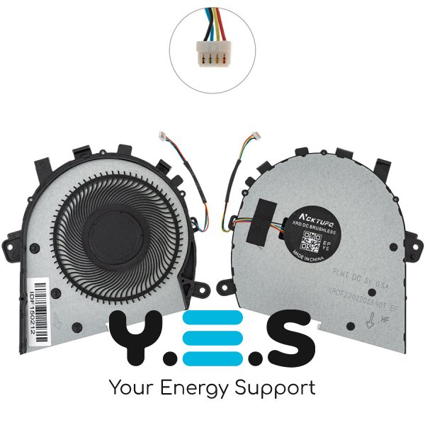 Вентилятор (кулер) для ноутбука Lenovo Yoga C740-14IML, сумісний з Yoga C740-14IML