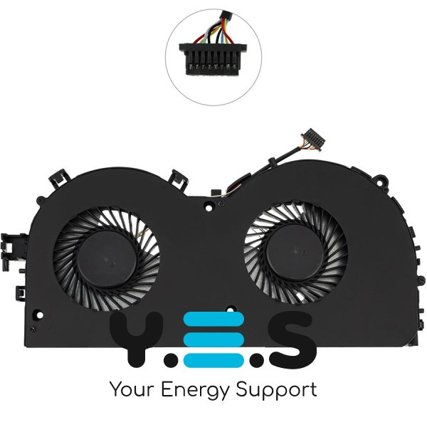 Подвійний вентилятор LENOVO Y520-15IKBN/R720-15IKBM, 8pin, 5F10N00256 Original