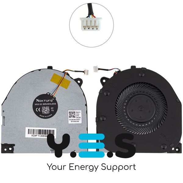 Вентилятори (лівий+правий) для ноутбука Lenovo Legion Y540-15IRH, 5F10S13886 (кулер)