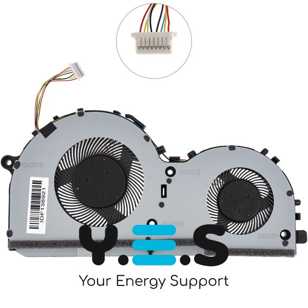Подвійний вентилятор Lenovo IdeaPad L340-15IRH/L340-17IRH Gaming, 5F10S13887