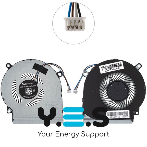 Кулер (GPU fan) для ноутбука HP Omen 15-DC, 15T-DC, L30203-001 — сумісність: Omen 15-DC/15T-DC