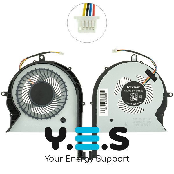 Вентилятор CPU для ноутбука ASUS ROG Strix GL503GE/GL703GE/PX703GE, 12V (кулер)