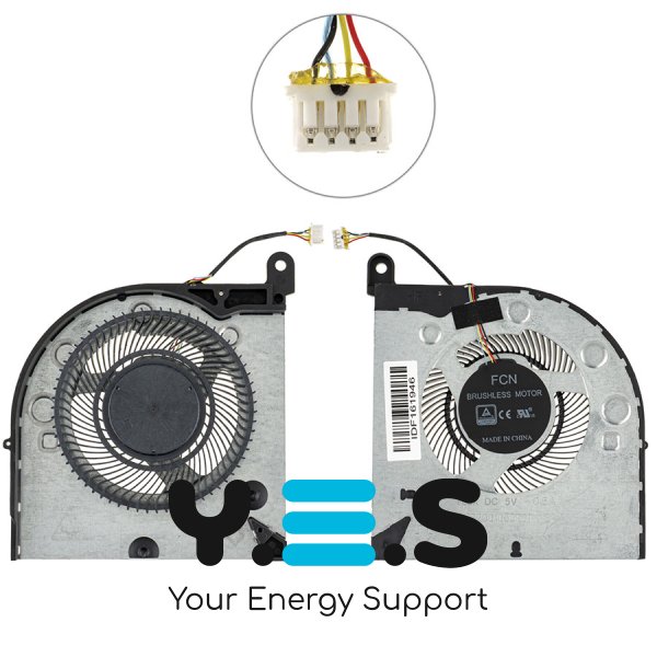 Вентилятор GPU для ноутбука Lenovo Legion Y730-15/Y740-15 (кулер) Original