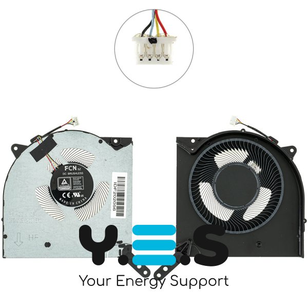 Вентилятор CPU 10V для ноутбука Lenovo Legion 7-16ACHG6 (Legion 7) Original