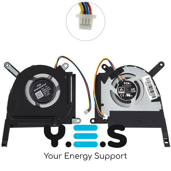 Вентилятор GPU для ноутбука ASUS FA507RE/FX507ZE/FX507ZC 5V 13NR08Y0T01011 (кулер) Original
