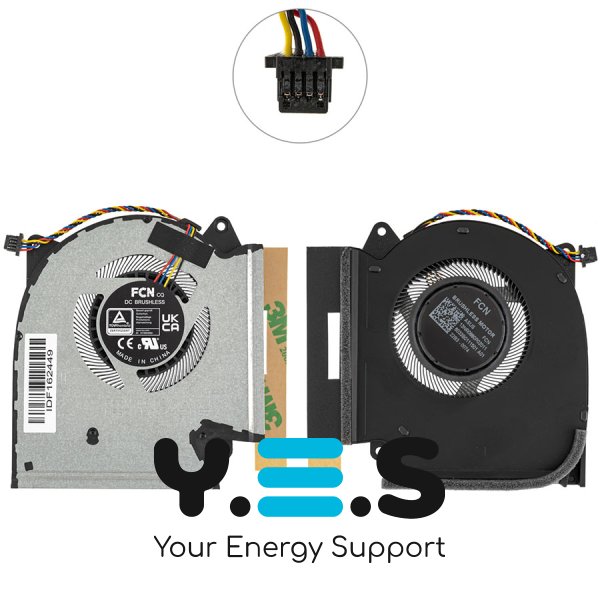 Вентилятор (GPU) для ноутбука ASUS G513RM/G513RS/G713RS 12V 13NR0880P02011 Original