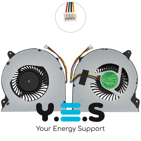 Вентилятор (CPU FAN) 5V для ASUS G750JH/G750JZ, 13NB0181P02011, кулер Original