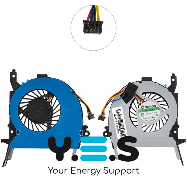 Уцінка: кулер 4pin для ASUS X456UF/X456UA/X456UJ/X456UQ/X456UR, X556UA/X556UB/X556UF/X556UQ