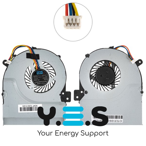 Кулер для ноутбука ASUS K55VD/K55VM/K55VJ 13GN8910P010-1, UDQFZJA05DAS (уцінка)