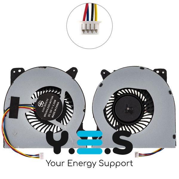 Кулер CPU для ноутбука ASUS G750JM/G750JX/G750JW/G750JS, 12V, 13NB00N1M02011 (99)