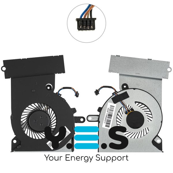 Кулер (CPU Fan) для HP Omen 15-CE, 17-AN, 929455-001 G3A-CPU (вентилятор)