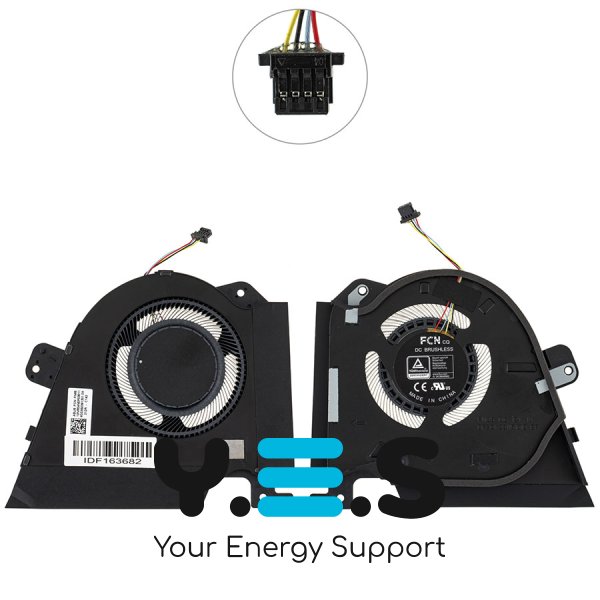 Вентилятор GPU для ноутбука ASUS ROG GX551 12V (13NR04N0P03011) Original