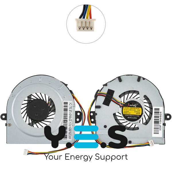 Уцінка: кулер (вентилятор) Lenovo IdeaPad S300/S310/S400/S415, 90201489 (зламане ушко)