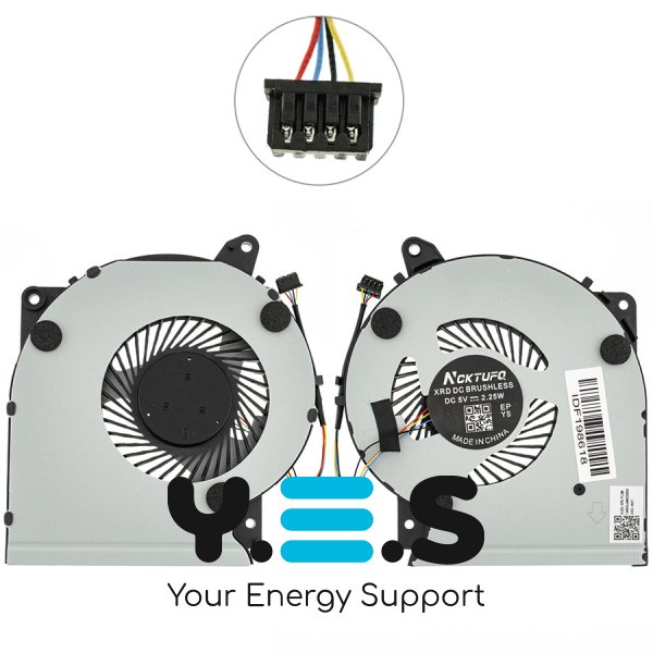 Кулер (CPU Fan) для ASUS X409UA/X409FA/X409UJ/X509FA/X509FB/X509UB 13NB0MT0T01311