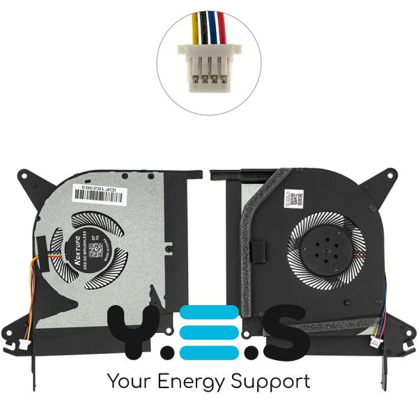 Вентилятор GPU 12V для ноутбука ASUS ROG Strix SCAR II GL704GM/GL704GW (FAN)