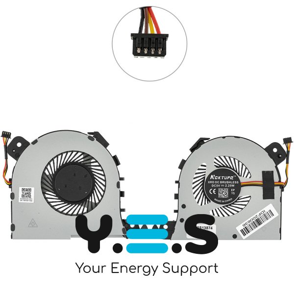Кулер (вентилятор) для ноутбука Lenovo IdeaPad L340-15IWL/L340-17IWL, 5F10S13874