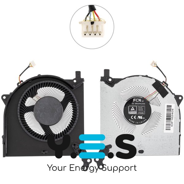 Вентилятор ноутбука Lenovo Legion 5-15ARH05H/5P-15ARH05H 12V GPU 5H40S20132 Original