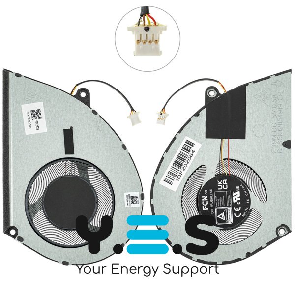 Оригінальний вентилятор для ноутбука ACER (A15-51, EX215-56)
