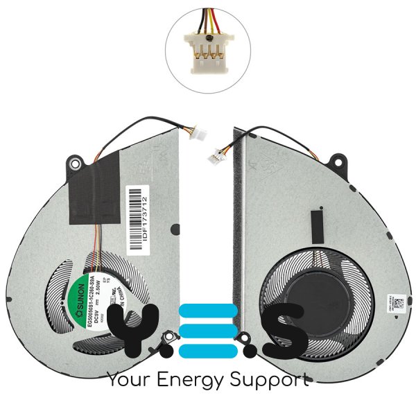 Оригінальний вентилятор для ноутбука ACER (A14-51, A314-23, A314-36)