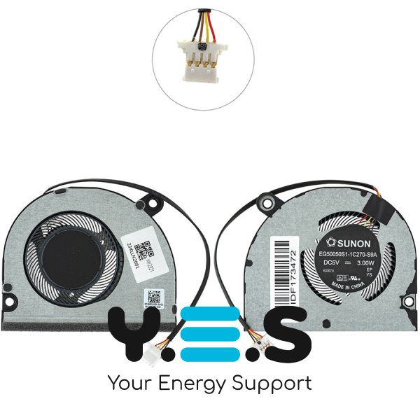 Оригінальний вентилятор для ноутбука ACER (AV15-53)