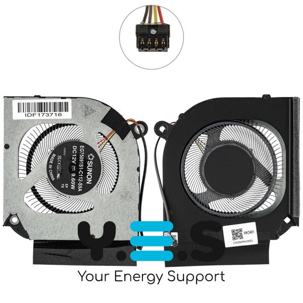 Оригінальний вентилятор для ноутбука ACER (PHN18-71), 12V, CPU
