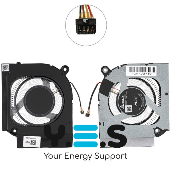 Оригінальний вентилятор для ноутбука ACER (PHN18-71), 12V, GPU