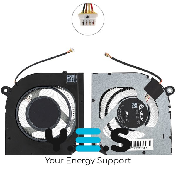 Оригінальний вентилятор для ноутбука ACER (PH18-72), 12V, GPU